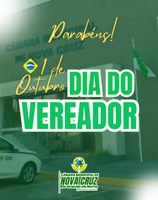 Câmara de Nova Cruz celebra Dia do Vereador 