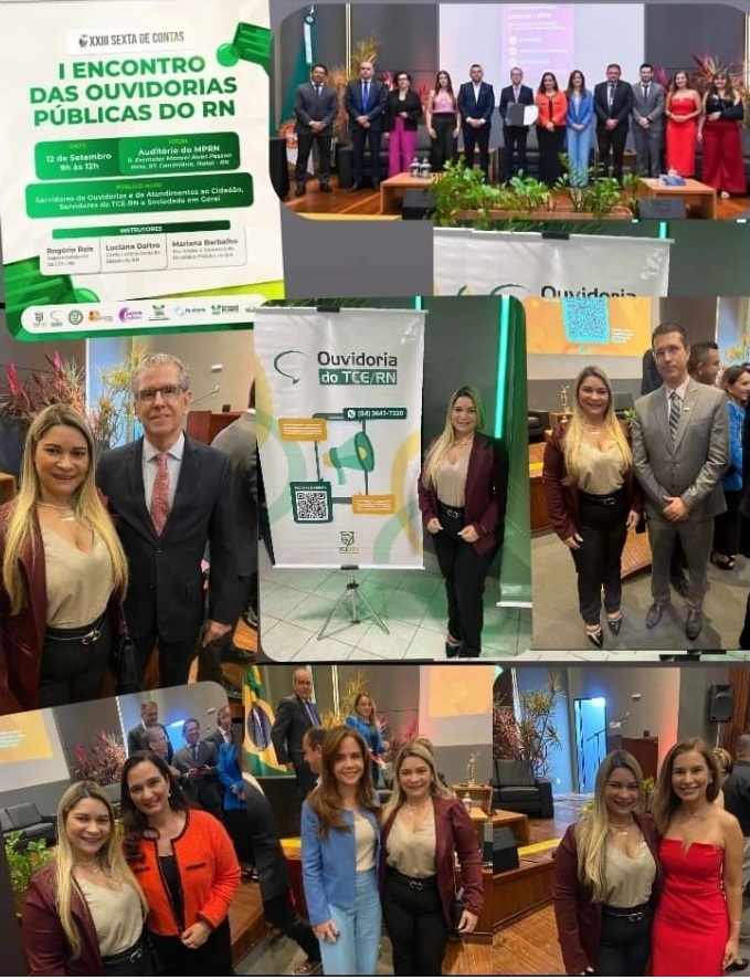 Câmara Municipal de Nova Cruz/RN marca presença no I Encontro das Ouvidorias Públicas do RN