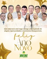 Feliz Ano Novo a todos os Novacruzenses!
