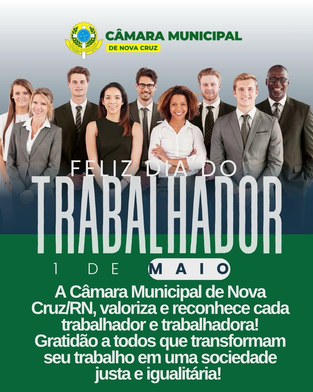 Feliz dia do Trabalhador!
