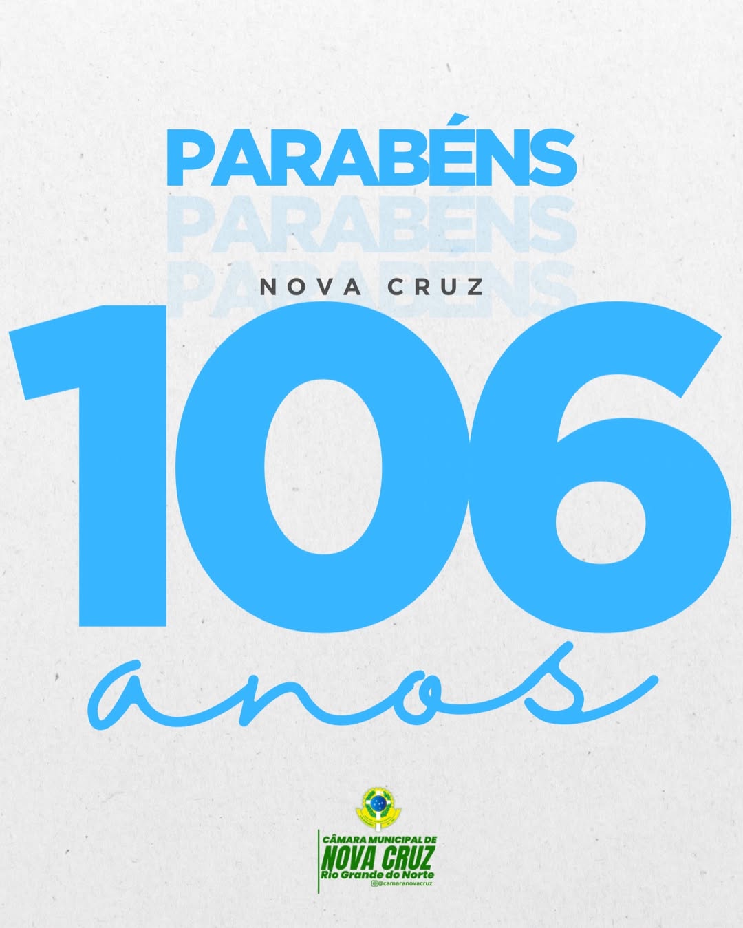 Parabéns Nova Cruz! 