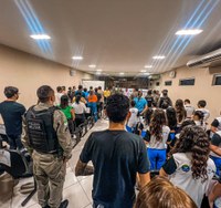 Prefeitura e Polícia Militar Lançam PROERD e Projeto Ronda Escolar 2025 em Nova Cruz