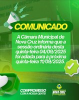 Sessão Ordinária Adiada